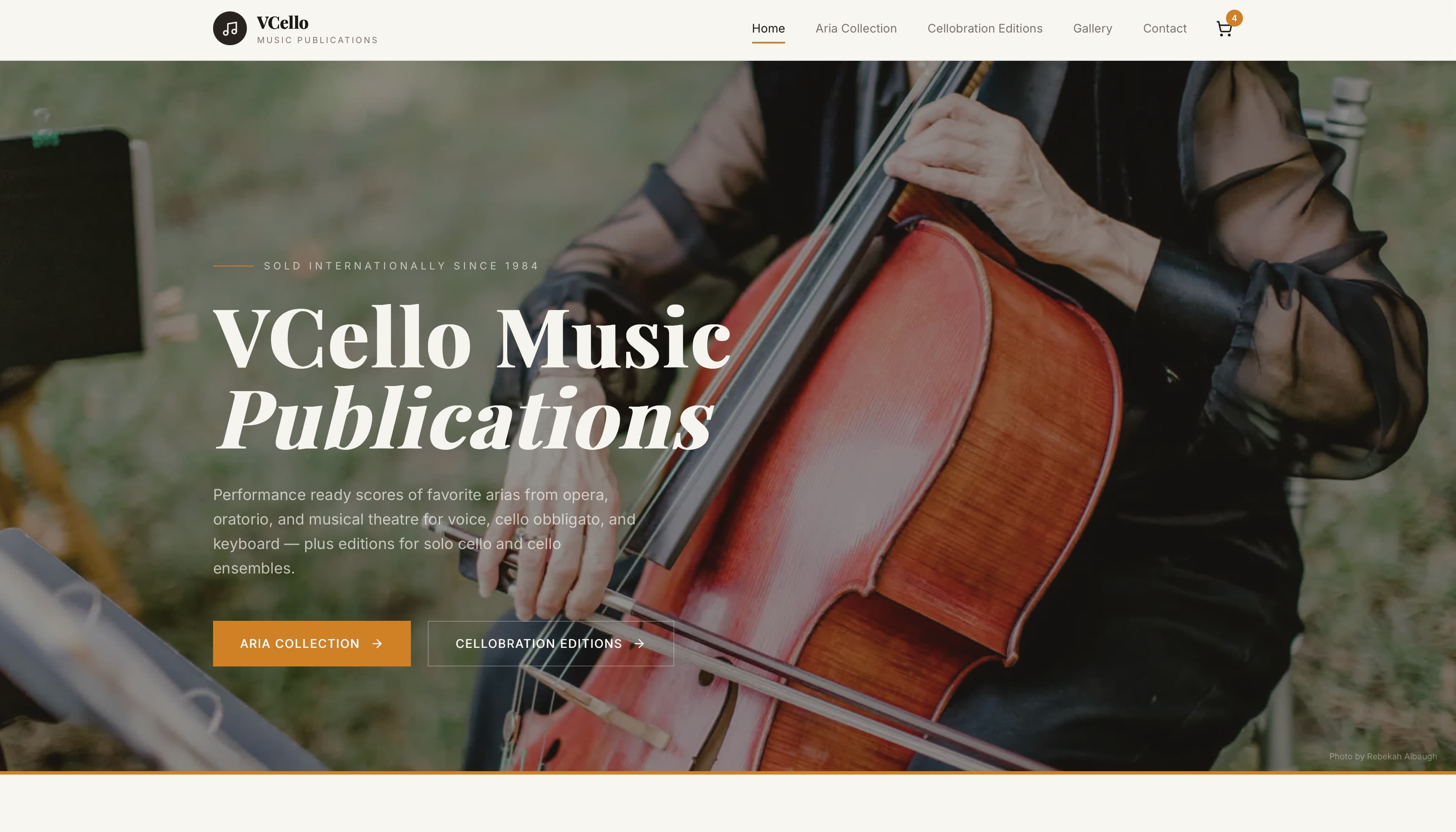 VCello Music Publications